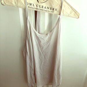 Lululemon cream thin racer back tank